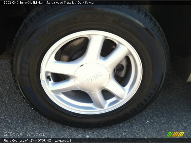 Sandalwood Metallic / Dark Pewter 2002 GMC Envoy XL SLE 4x4