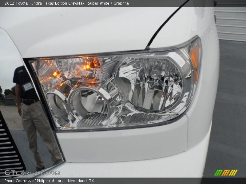 Super White / Graphite 2012 Toyota Tundra Texas Edition CrewMax