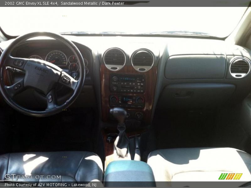Sandalwood Metallic / Dark Pewter 2002 GMC Envoy XL SLE 4x4