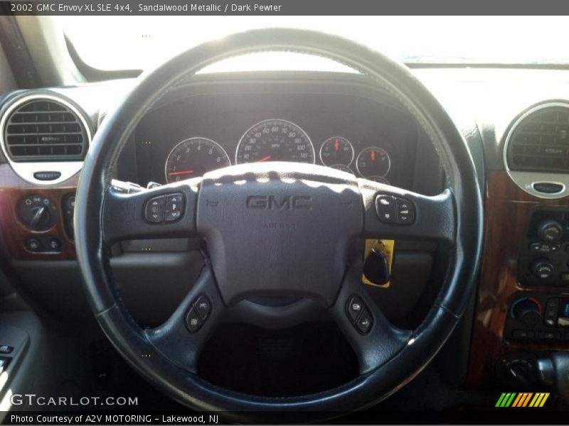 Sandalwood Metallic / Dark Pewter 2002 GMC Envoy XL SLE 4x4