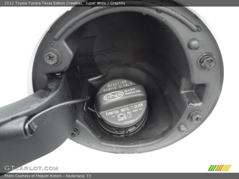 Super White / Graphite 2012 Toyota Tundra Texas Edition CrewMax