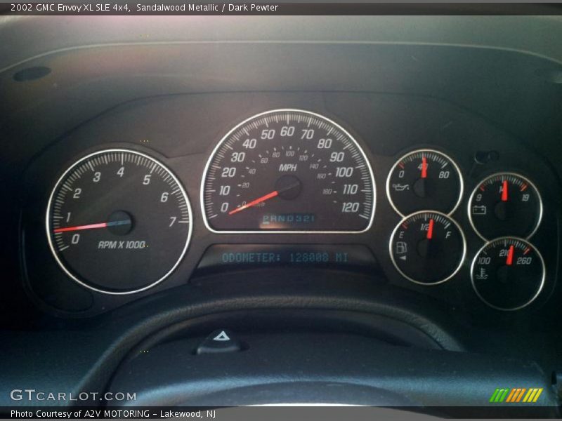 Sandalwood Metallic / Dark Pewter 2002 GMC Envoy XL SLE 4x4
