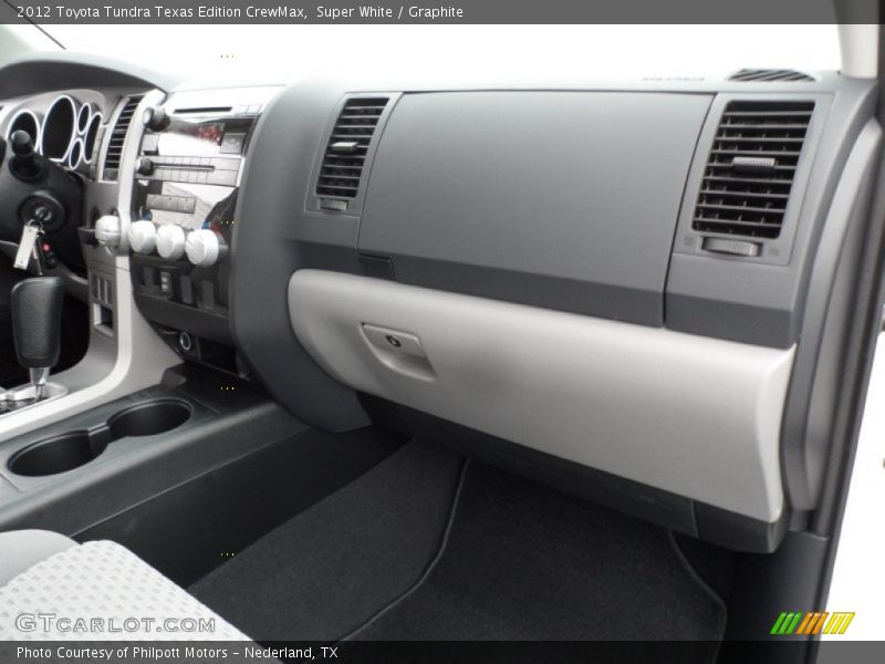 Super White / Graphite 2012 Toyota Tundra Texas Edition CrewMax