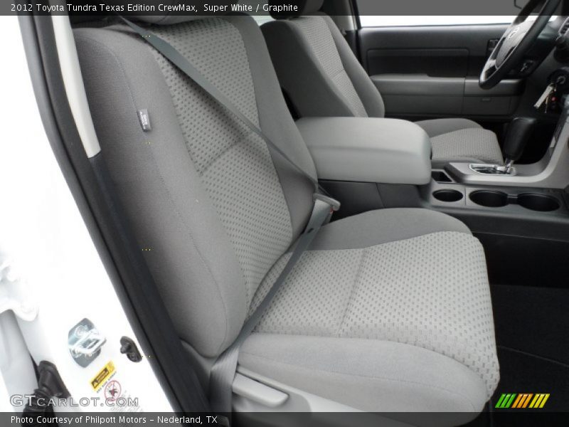 Super White / Graphite 2012 Toyota Tundra Texas Edition CrewMax
