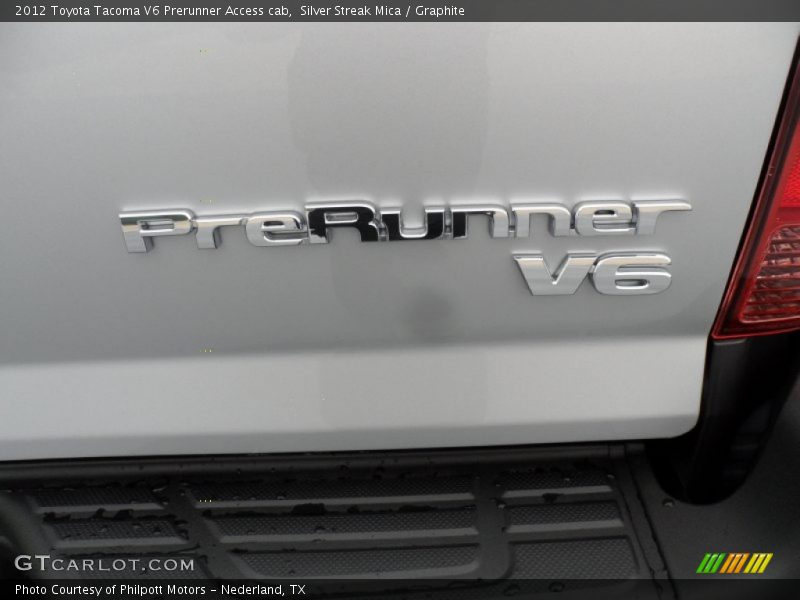 Silver Streak Mica / Graphite 2012 Toyota Tacoma V6 Prerunner Access cab