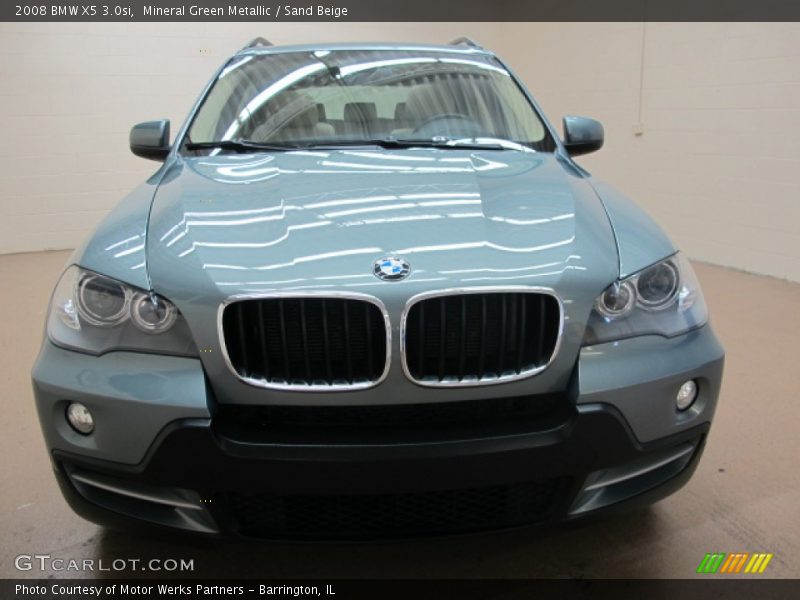 Mineral Green Metallic / Sand Beige 2008 BMW X5 3.0si