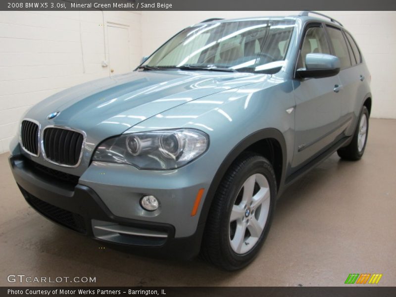 Mineral Green Metallic / Sand Beige 2008 BMW X5 3.0si