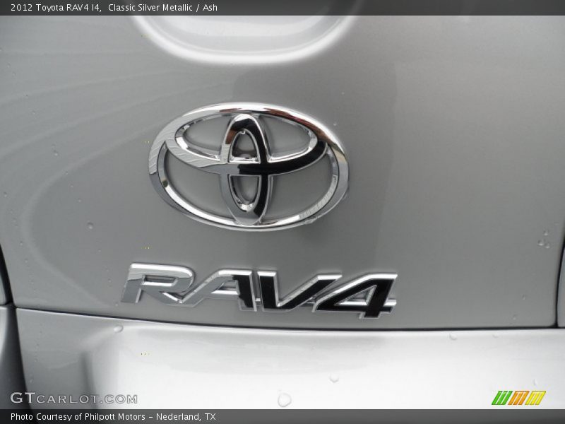 Classic Silver Metallic / Ash 2012 Toyota RAV4 I4