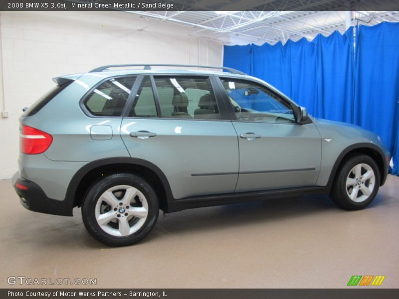 Mineral Green Metallic / Sand Beige 2008 BMW X5 3.0si