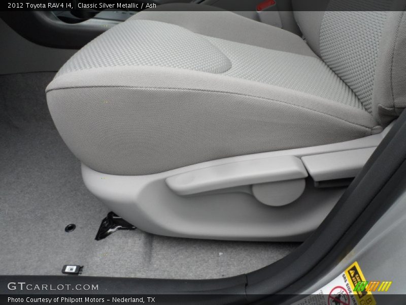 Classic Silver Metallic / Ash 2012 Toyota RAV4 I4