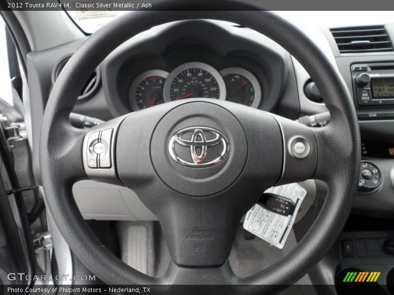 Classic Silver Metallic / Ash 2012 Toyota RAV4 I4