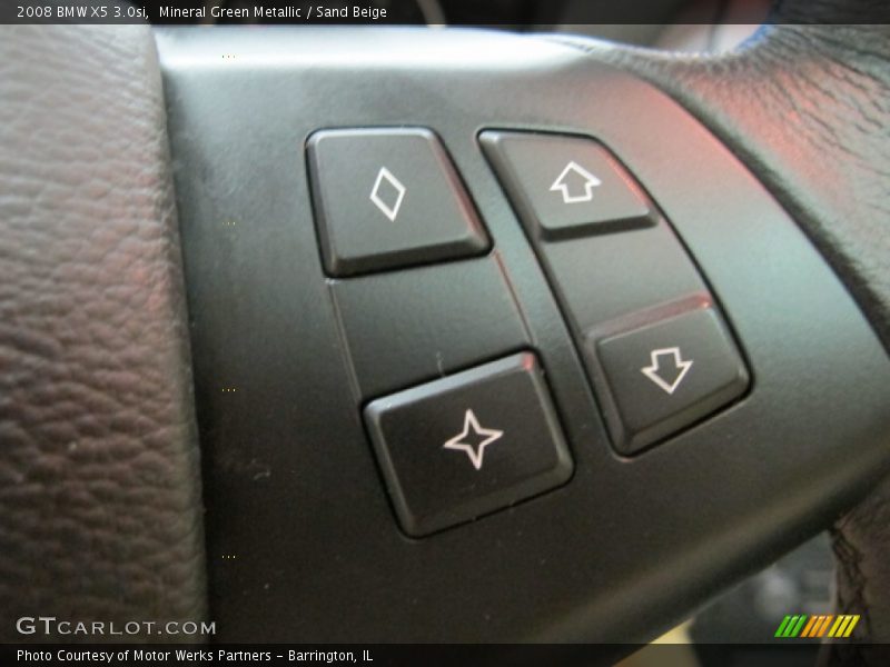 Mineral Green Metallic / Sand Beige 2008 BMW X5 3.0si