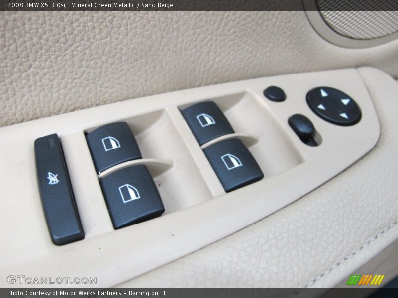 Mineral Green Metallic / Sand Beige 2008 BMW X5 3.0si