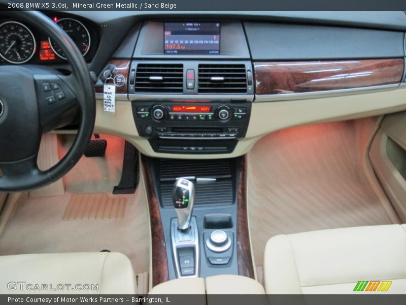 Mineral Green Metallic / Sand Beige 2008 BMW X5 3.0si