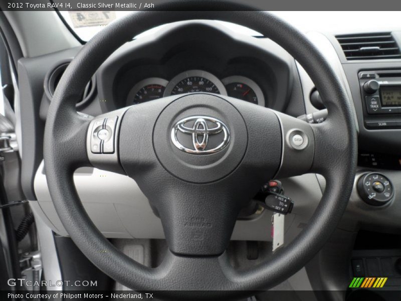 Classic Silver Metallic / Ash 2012 Toyota RAV4 I4