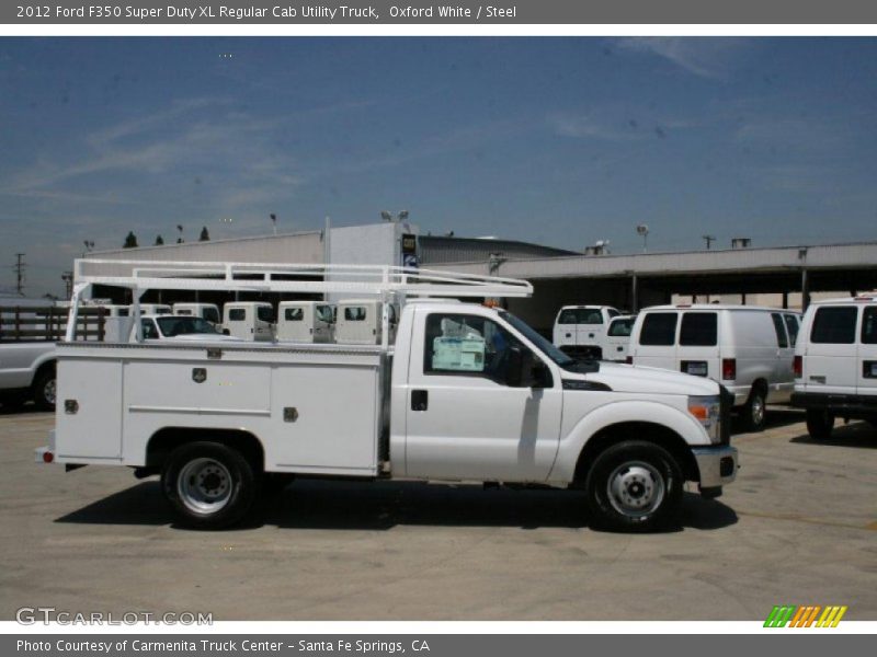  2012 F350 Super Duty XL Regular Cab Utility Truck Oxford White