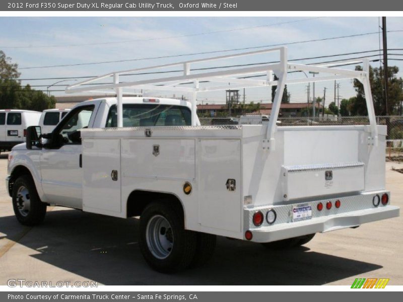 Oxford White / Steel 2012 Ford F350 Super Duty XL Regular Cab Utility Truck