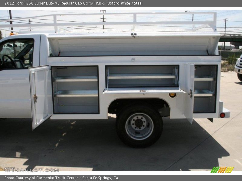  2012 F350 Super Duty XL Regular Cab Utility Truck Oxford White