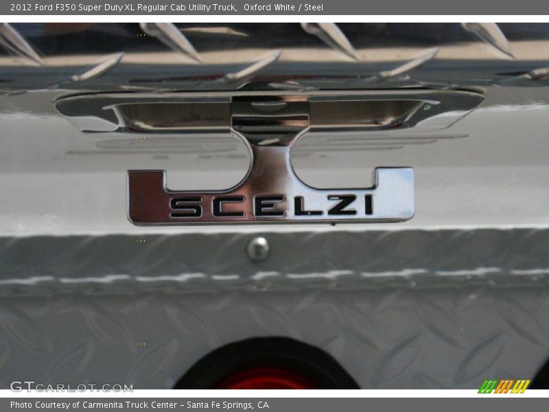 Oxford White / Steel 2012 Ford F350 Super Duty XL Regular Cab Utility Truck