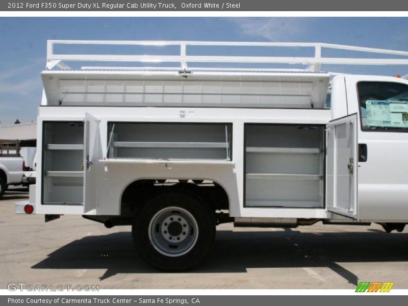 Oxford White / Steel 2012 Ford F350 Super Duty XL Regular Cab Utility Truck