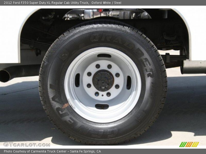  2012 F350 Super Duty XL Regular Cab Utility Truck Wheel