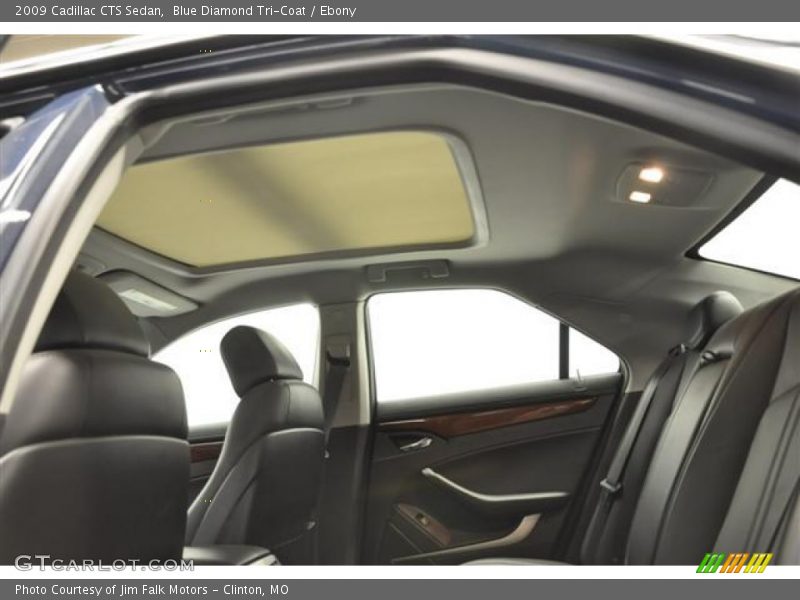 Blue Diamond Tri-Coat / Ebony 2009 Cadillac CTS Sedan