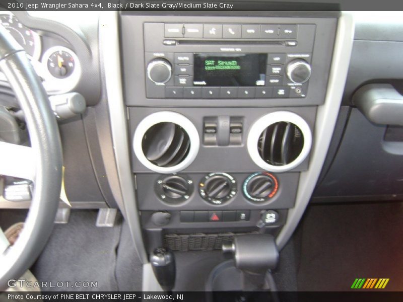 Black / Dark Slate Gray/Medium Slate Gray 2010 Jeep Wrangler Sahara 4x4