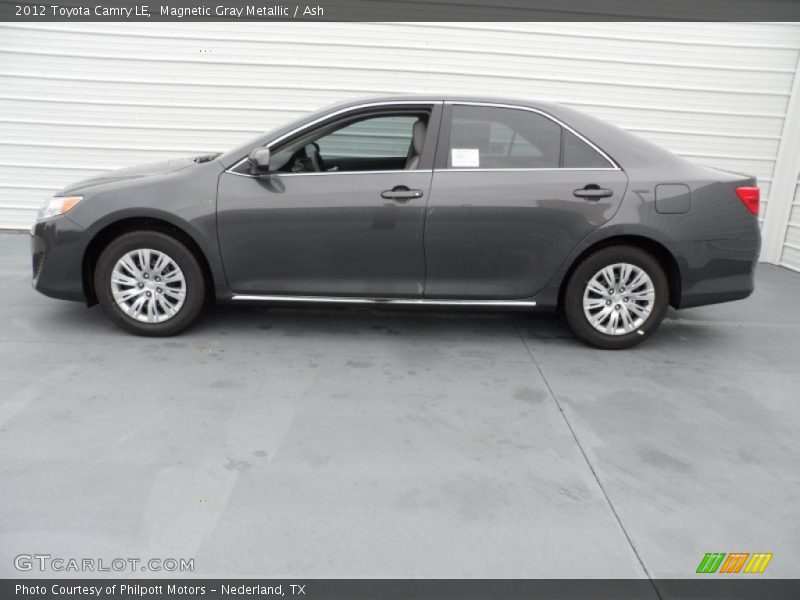 Magnetic Gray Metallic / Ash 2012 Toyota Camry LE