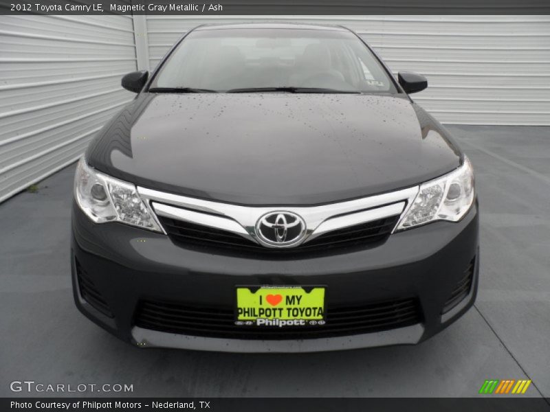 Magnetic Gray Metallic / Ash 2012 Toyota Camry LE