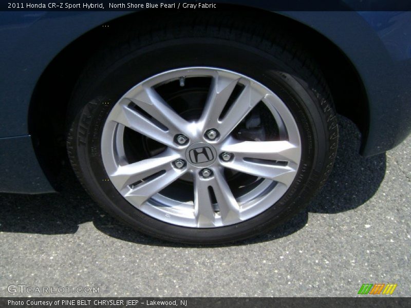 North Shore Blue Pearl / Gray Fabric 2011 Honda CR-Z Sport Hybrid