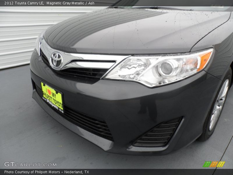 Magnetic Gray Metallic / Ash 2012 Toyota Camry LE