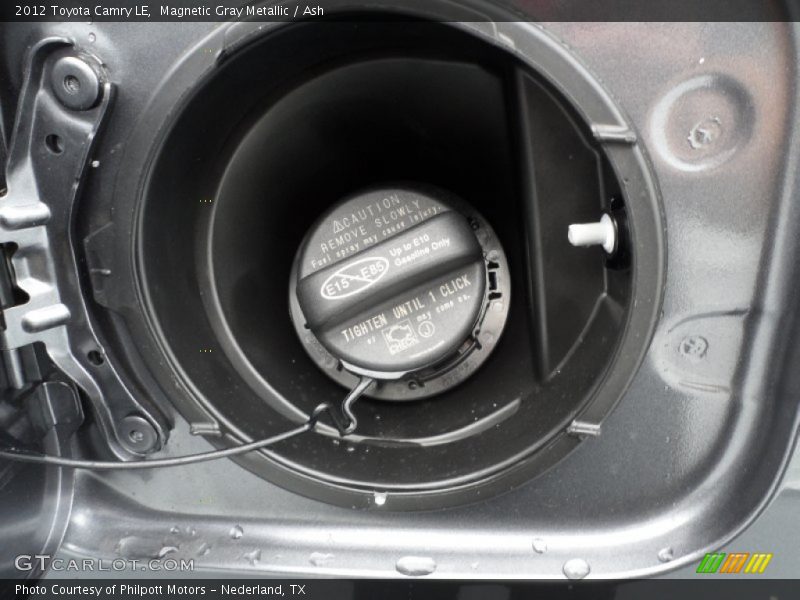 Magnetic Gray Metallic / Ash 2012 Toyota Camry LE