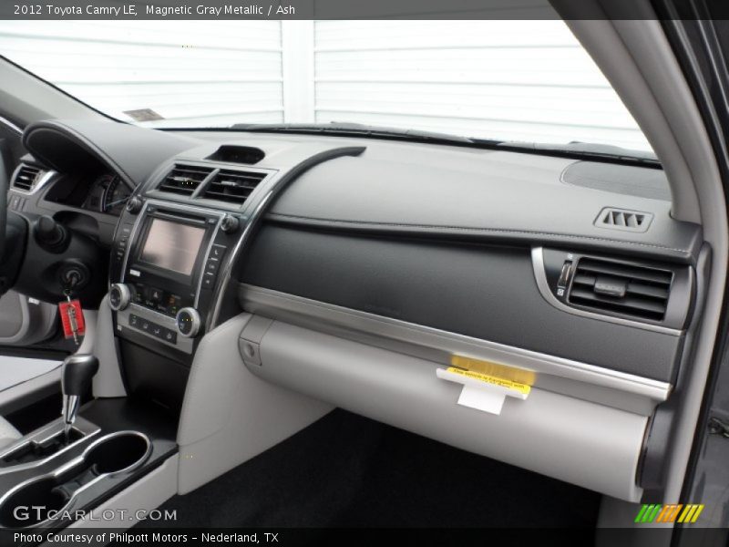 Magnetic Gray Metallic / Ash 2012 Toyota Camry LE