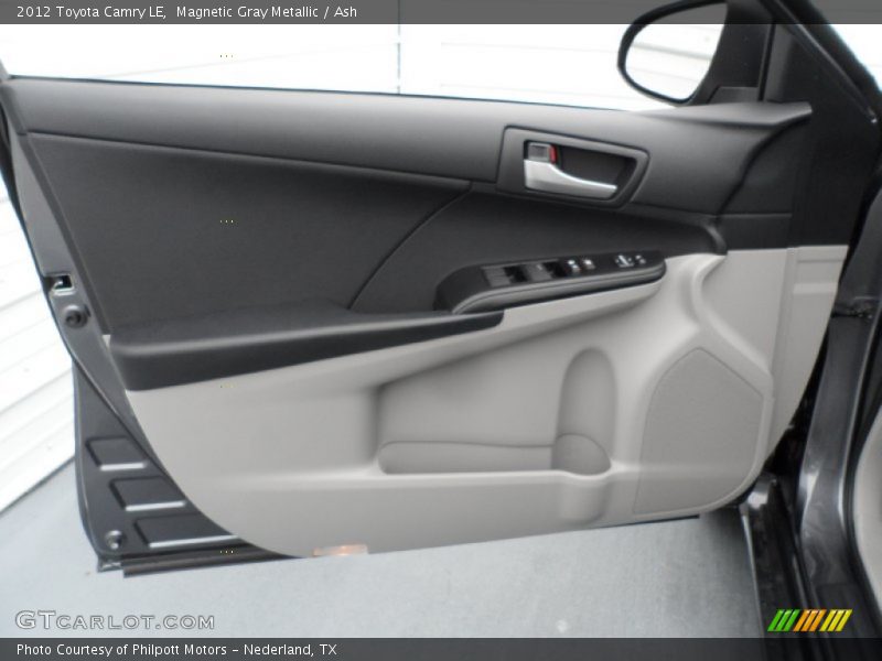 Magnetic Gray Metallic / Ash 2012 Toyota Camry LE