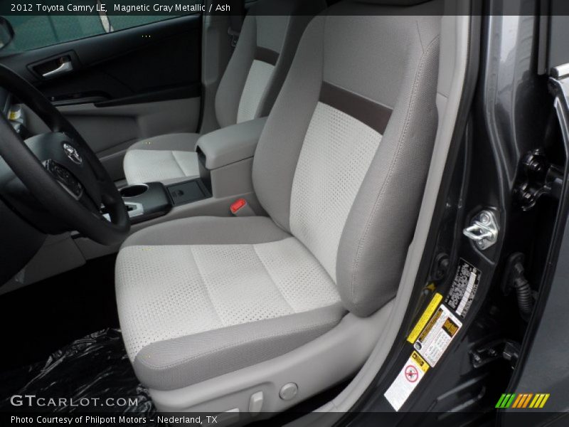 Magnetic Gray Metallic / Ash 2012 Toyota Camry LE