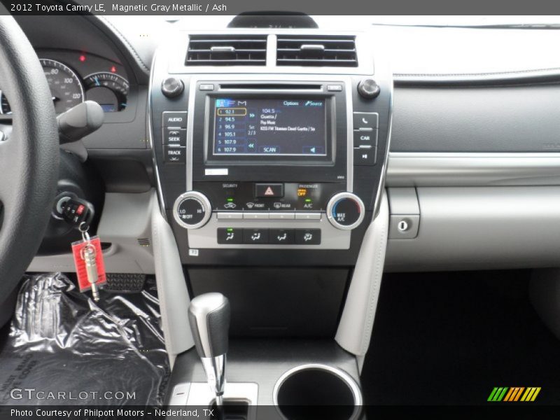 Magnetic Gray Metallic / Ash 2012 Toyota Camry LE
