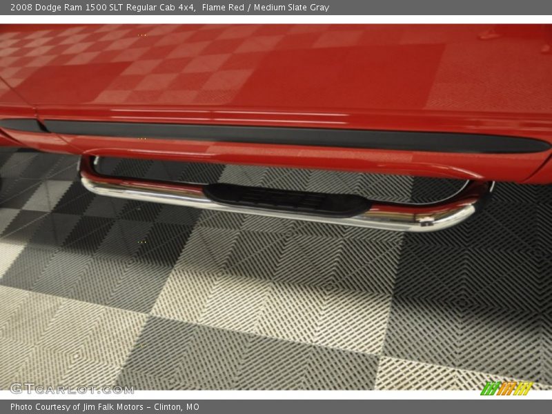 Flame Red / Medium Slate Gray 2008 Dodge Ram 1500 SLT Regular Cab 4x4