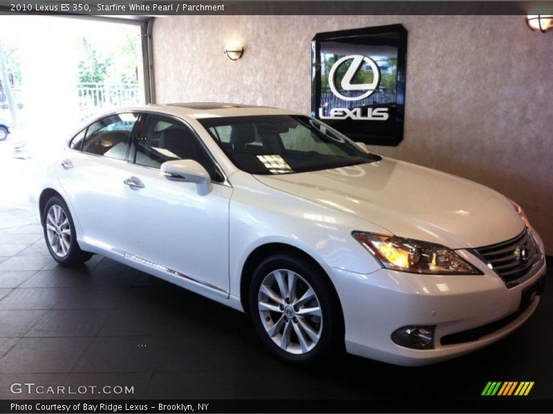 Starfire White Pearl / Parchment 2010 Lexus ES 350