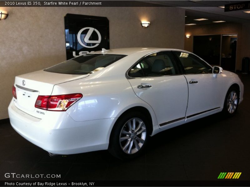 Starfire White Pearl / Parchment 2010 Lexus ES 350