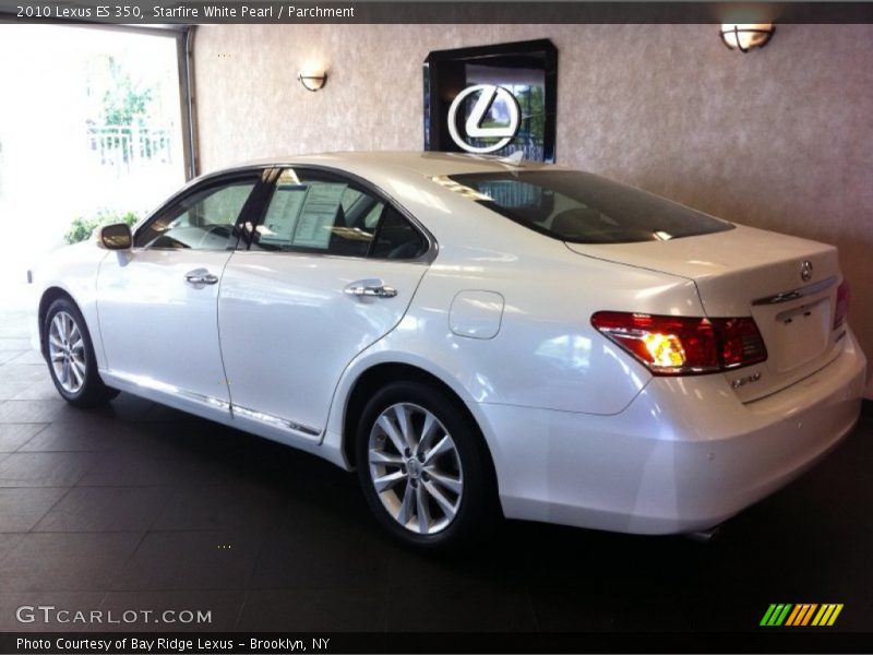Starfire White Pearl / Parchment 2010 Lexus ES 350