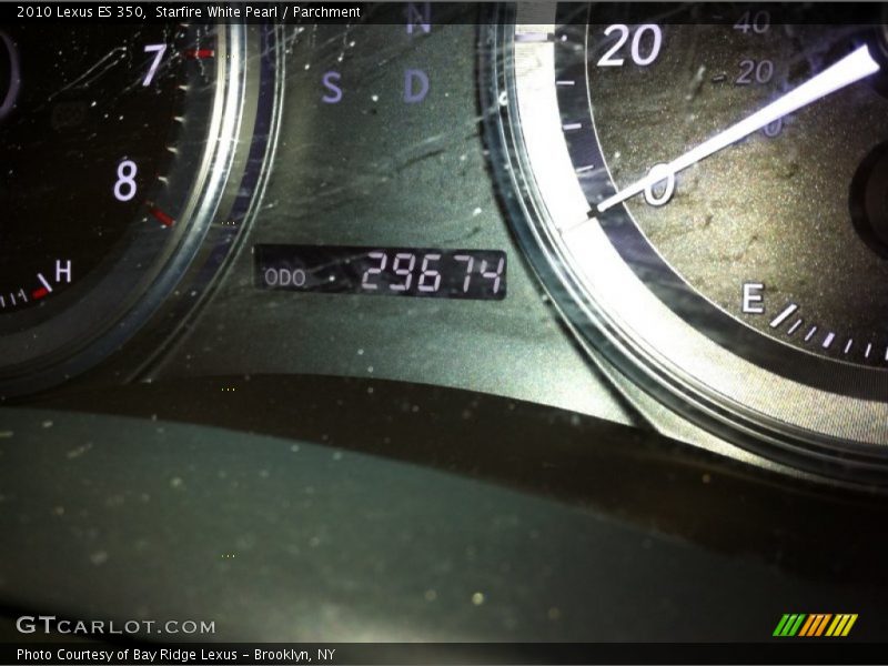 Starfire White Pearl / Parchment 2010 Lexus ES 350