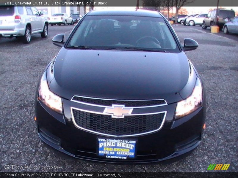 Black Granite Metallic / Jet Black 2011 Chevrolet Cruze LT