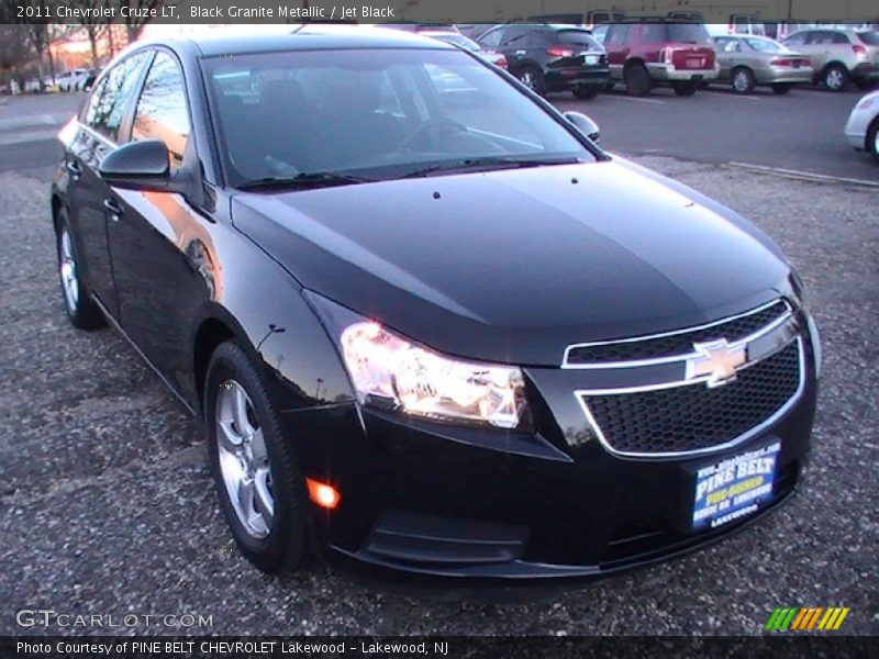 Black Granite Metallic / Jet Black 2011 Chevrolet Cruze LT