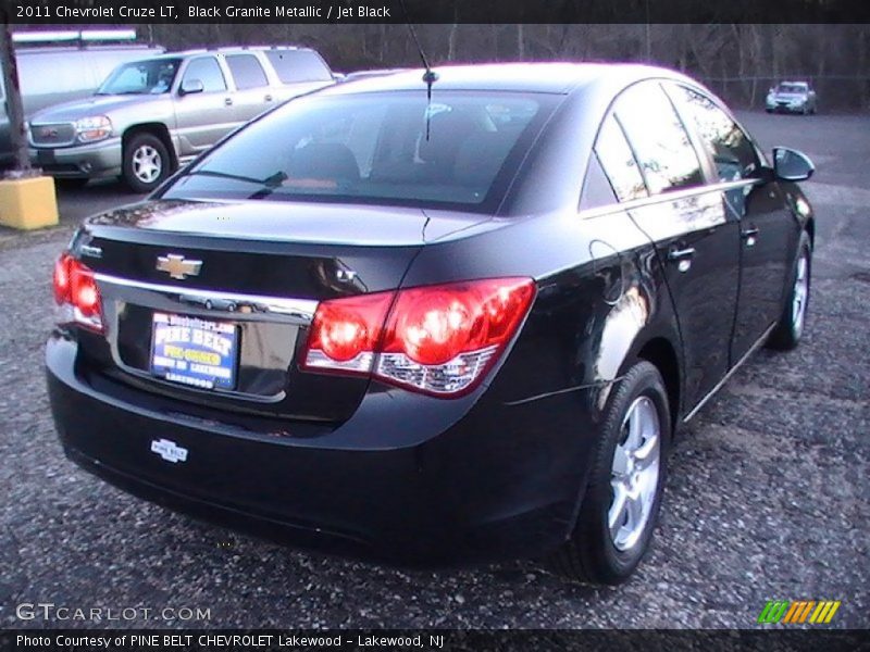 Black Granite Metallic / Jet Black 2011 Chevrolet Cruze LT