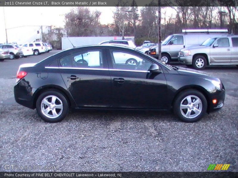 Black Granite Metallic / Jet Black 2011 Chevrolet Cruze LT