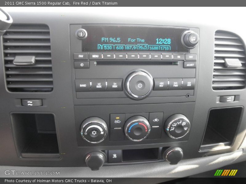 Fire Red / Dark Titanium 2011 GMC Sierra 1500 Regular Cab