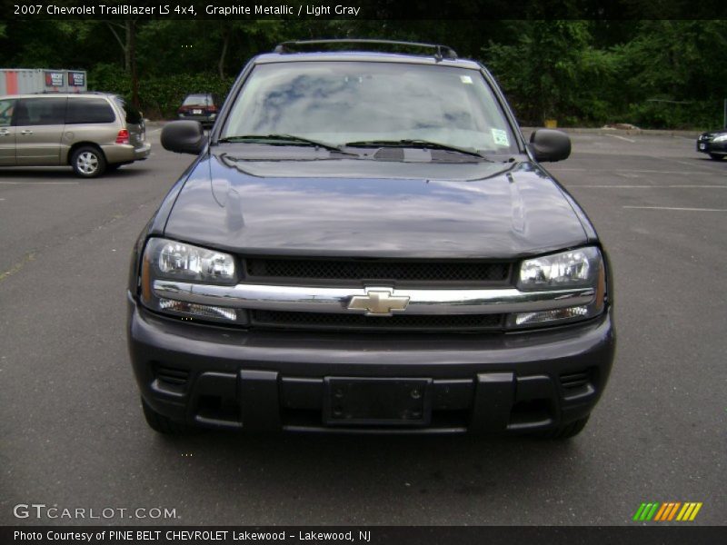 Graphite Metallic / Light Gray 2007 Chevrolet TrailBlazer LS 4x4