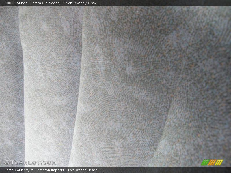 Silver Pewter / Gray 2003 Hyundai Elantra GLS Sedan