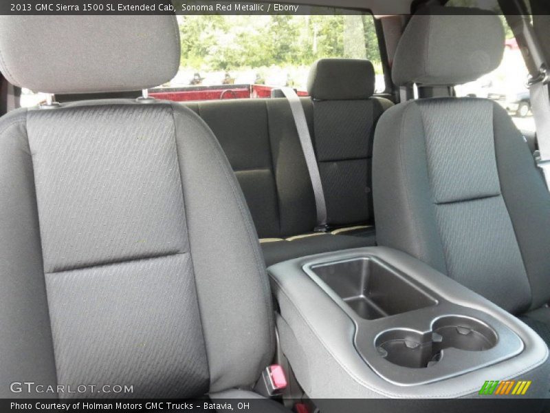 Sonoma Red Metallic / Ebony 2013 GMC Sierra 1500 SL Extended Cab