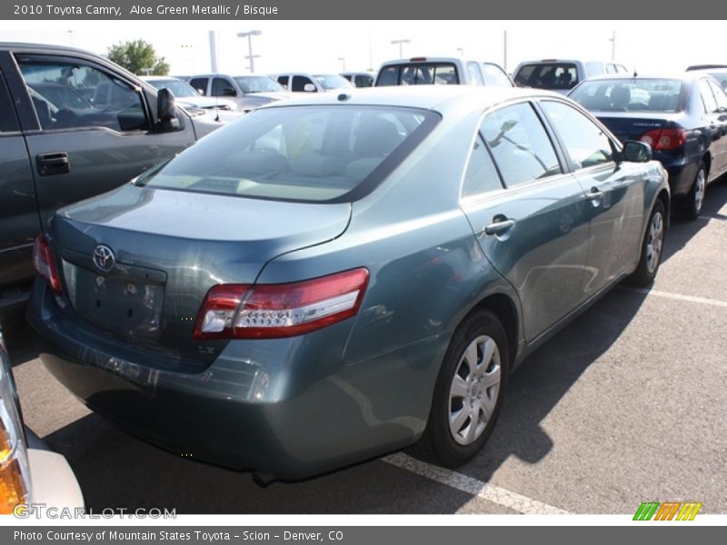 Aloe Green Metallic / Bisque 2010 Toyota Camry